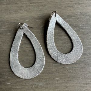 Silver Drop Earrings